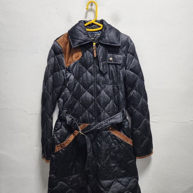 폴로 랄프로렌 JPN 벨티드 퀼팅코트 