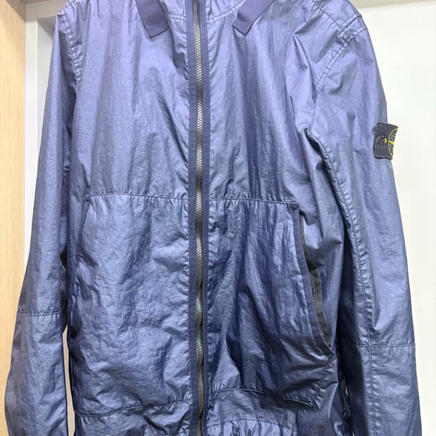 21SS 멤브리나 3L TC 후드 자켓 블루