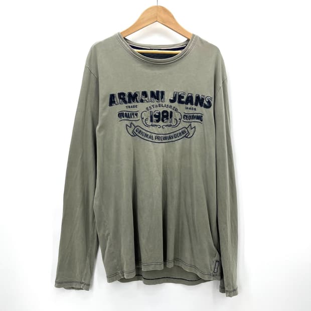 [Armani Jeans] 아르마니 진스 그런지 롱슬리브