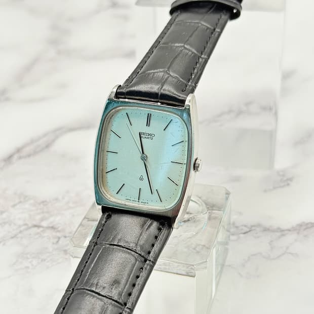  80s90s 빈티지 세이코 탱크 타입 스퀘어 워치