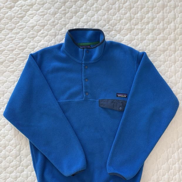 11FW 파타고니아 신칠라 스냅-T 블루/네이비