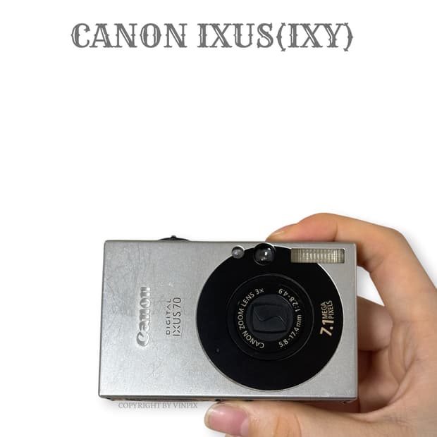 캐논 익서스 70(ixus 70) 디지털 카메라 디카