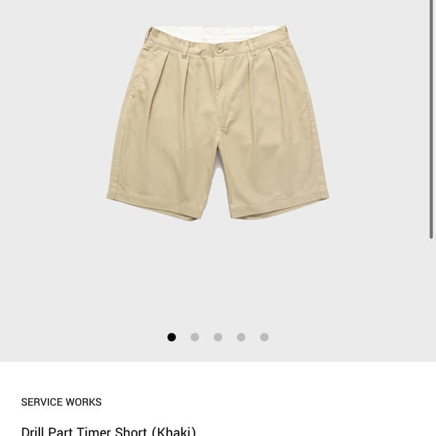 서비스웍스 반바지 m30-33