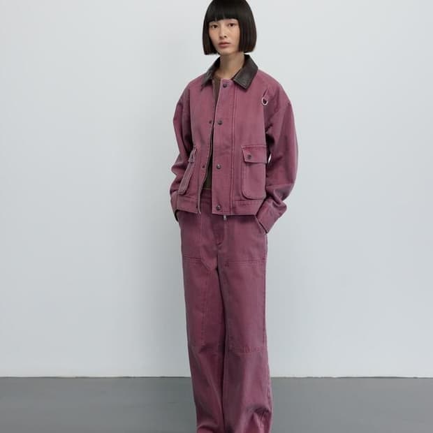GBH - 25SS WASHED HUNTING JACKET / PINK