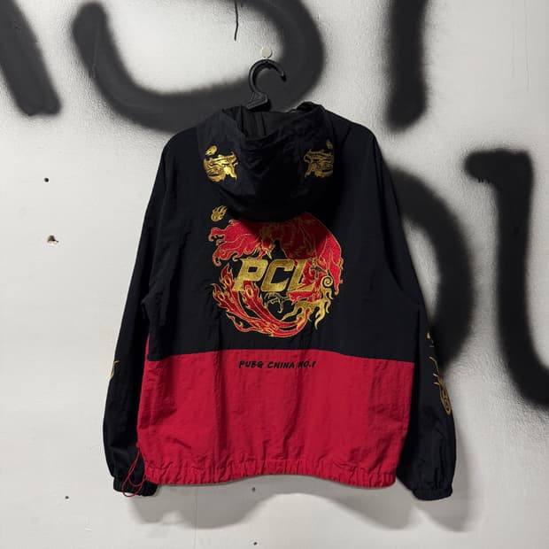 PUBG 배틀그라운드 챔피언스 리그 자수 매쉬 윈드브레이커 자켓