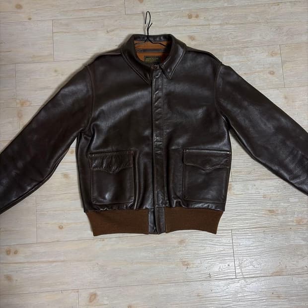 (40) 리얼맥코이 a-2 가죽자켓
