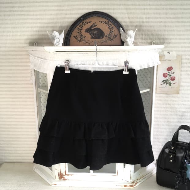 Cecil McBee cancan frill skirt