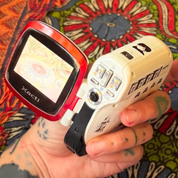 산요 작티 캠코더 ca6