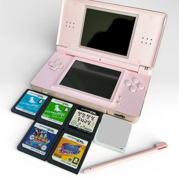 닌텐도DS Lite 로즈골드