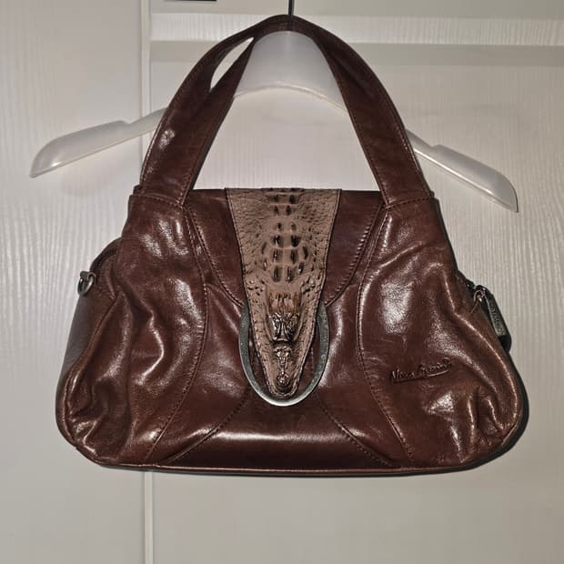 빈티지 레더 핸드백
