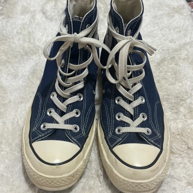 컨버스 척70 하이 245 네이비