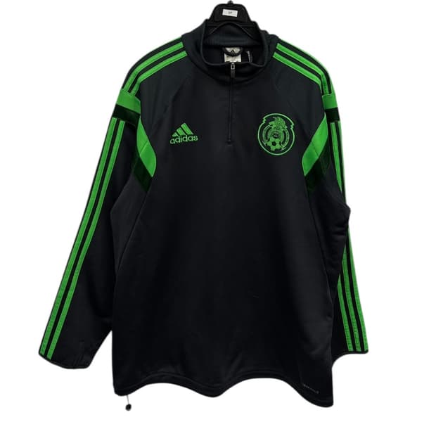 아디다스 멕시코 축구 반집업 져지