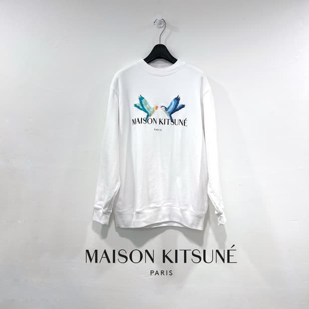 메종키츠네 맨투맨 