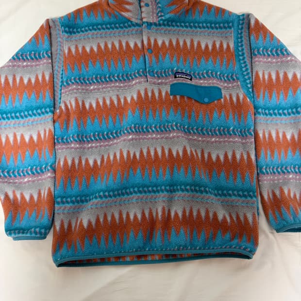 17FW 파타고니아 신칠라 스냅-T 아즈텍 패턴