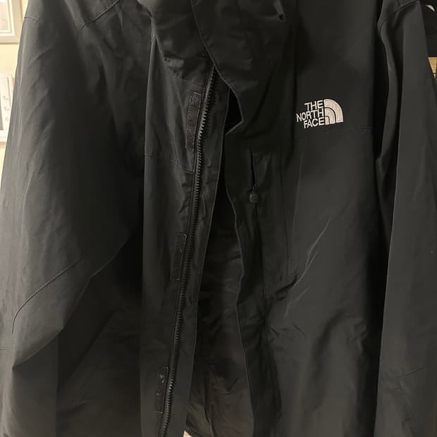 (L) 노스페이스 바람막이 블랙