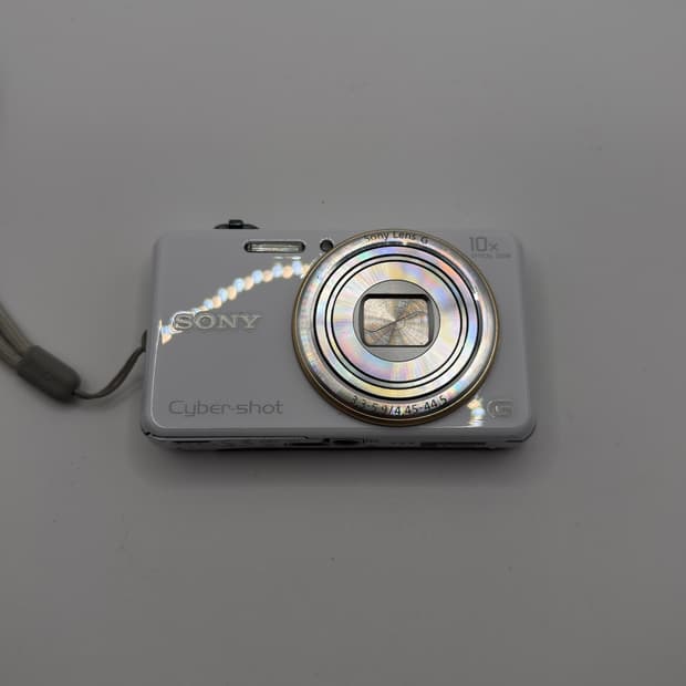 소니 사이버샷 dsc-wx100 화이트 디지털 카메라