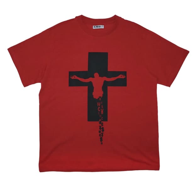 EMEW  ￦3￦0N , WE WON T-SHIRT / RED