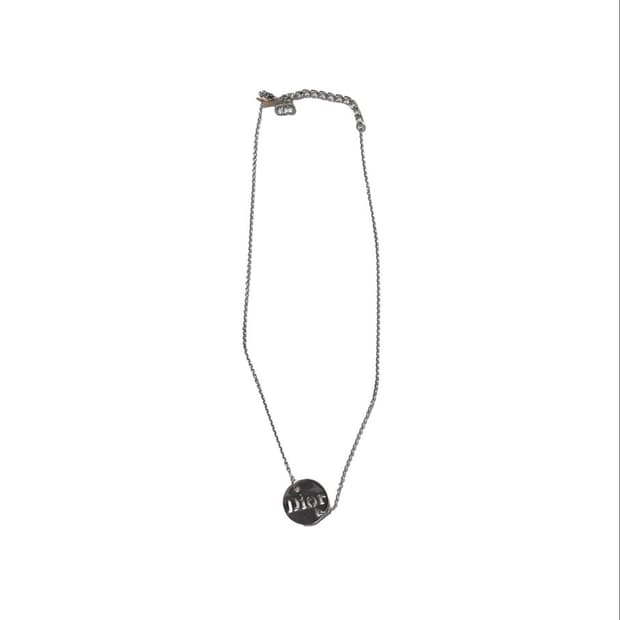 크리스챤 디올 Christian Dior LogoCoin Necklace