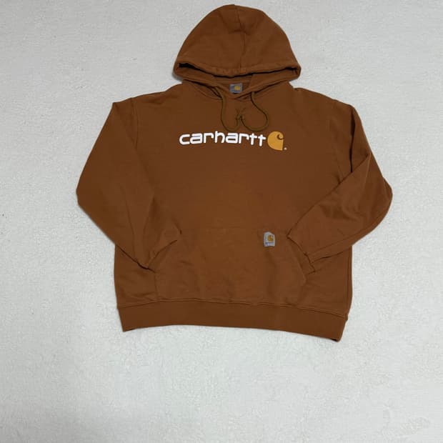 칼하트 브라운 후드티
