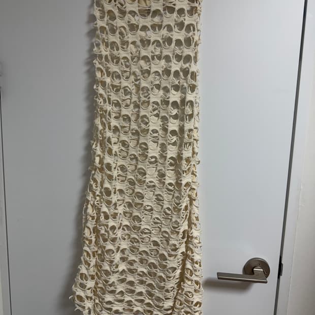 자라 맥시 레이스 스커트