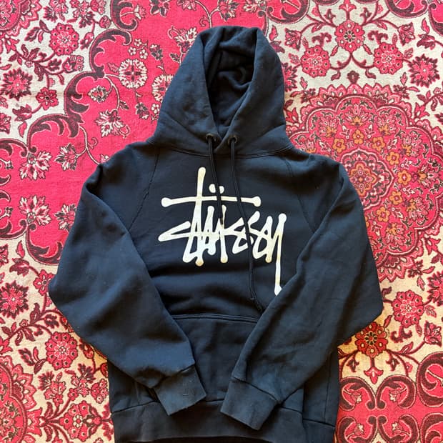 Stüssy Logo Pullover Hoodie
