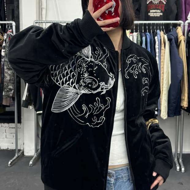 카라쿠리 타마시 오리엔탈 벨벳 스카잔