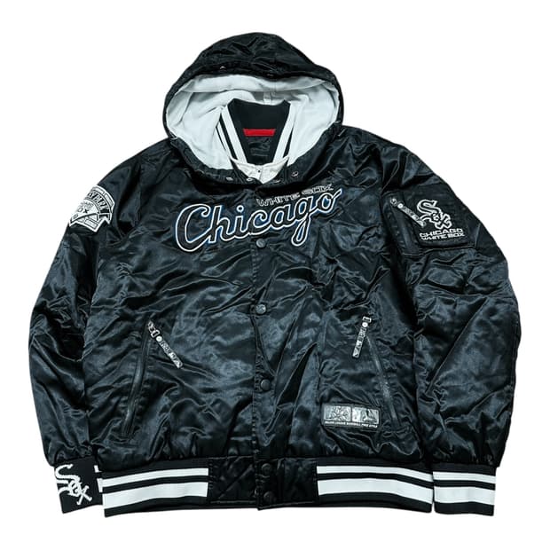✨ (바배) MLB 00s 시카고 화이트삭스 바시티 자켓 