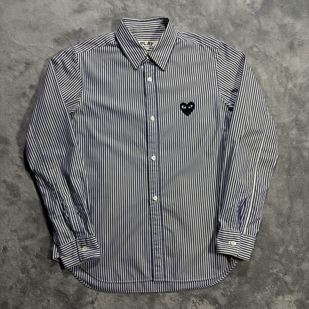 꼼데가르송 플레이 스프라이트 셔츠 