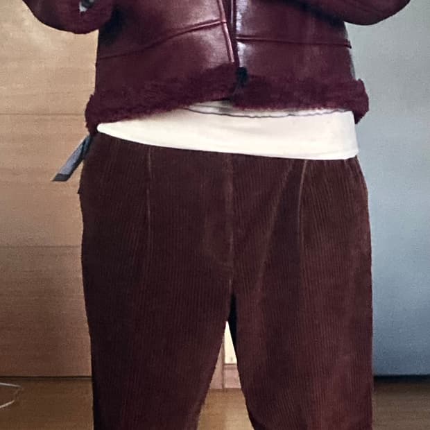 발렌시아가 cocoon 무스탕