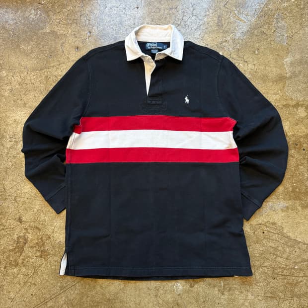 폴로 랄프 로렌 럭비 티셔츠