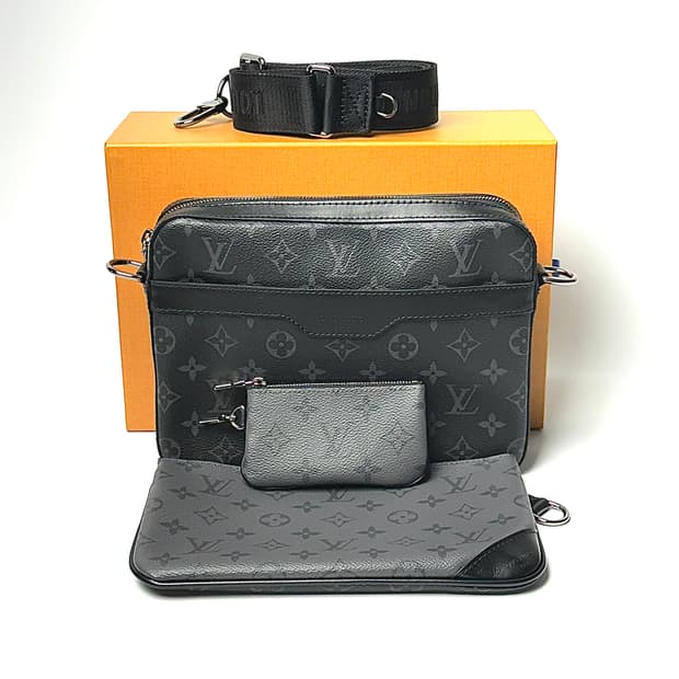 [S+/25년 신형] 루이비통 이클립스 트리오 메신저백 신형 리뉴얼 버전