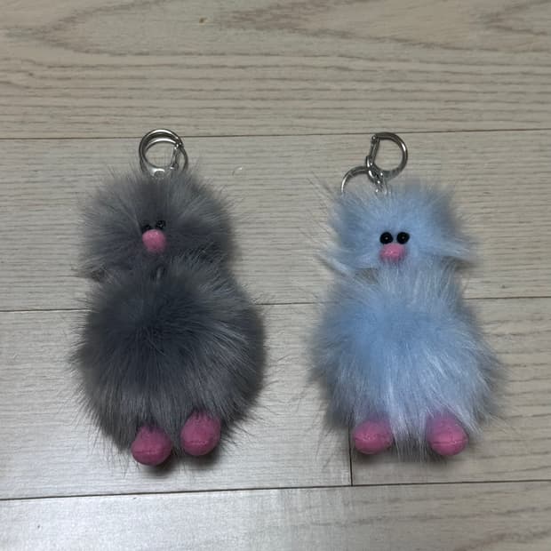 정품 코지모지 키링 스몰사이즈 2개 세트