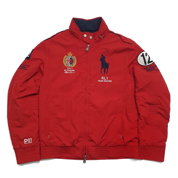 폴로 레이싱 패딩 브리티쉬 레드 m (100-105)