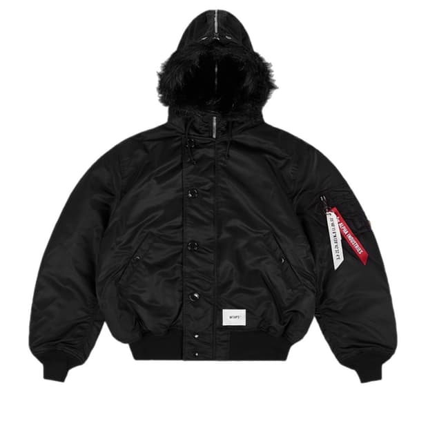 WTAPS X Alphaindustries N-2B 봄버