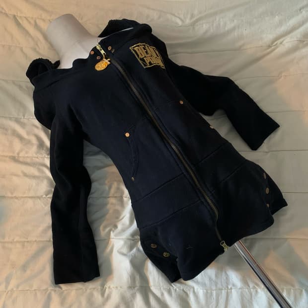 d.i.a 다이아 후드집업 오네갸루 희귀매물 유일매물 긱시크 펑크 공겜