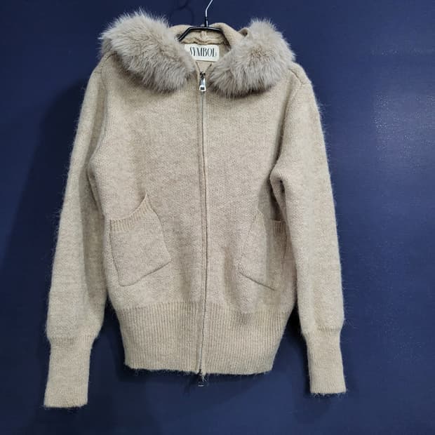 SYMBOL 모헤어.울 후드집업