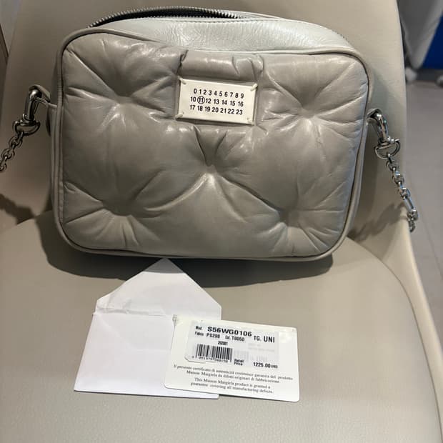 메종메르지엘라 글램슬램 크로스백 그레이