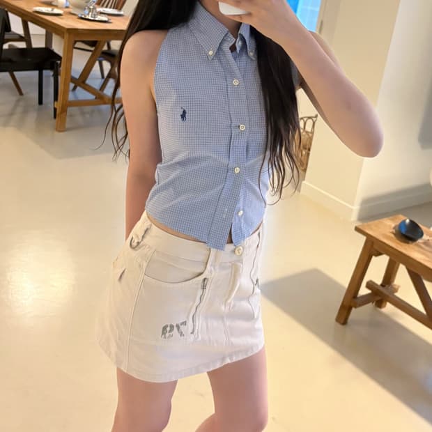 Polo Custom Halter Shirt