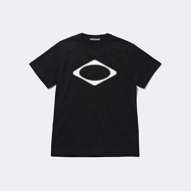 미스치프 롬버스 블러 티셔츠 블랙 M