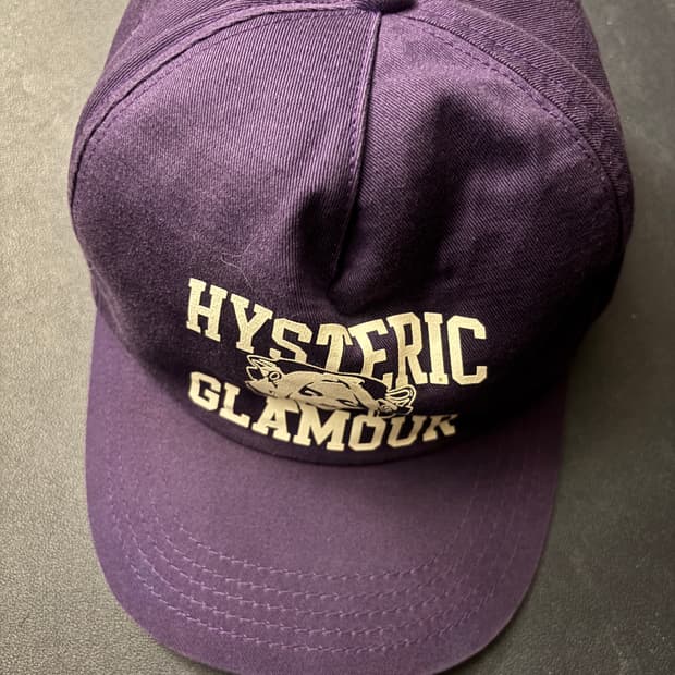 hysteric glamour 6pannel-cap