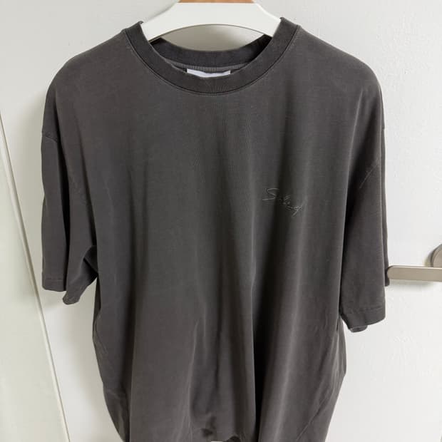 (50)솔리드옴므 반팔티셔츠 그레이