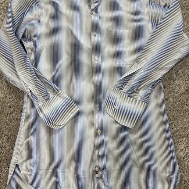 일본판 CHESTER BARRIE 스트라이프 셔츠 사이즈 100