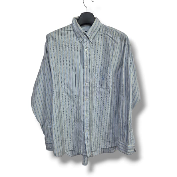 노티카 스트라이프 긴팔 남방 셔츠