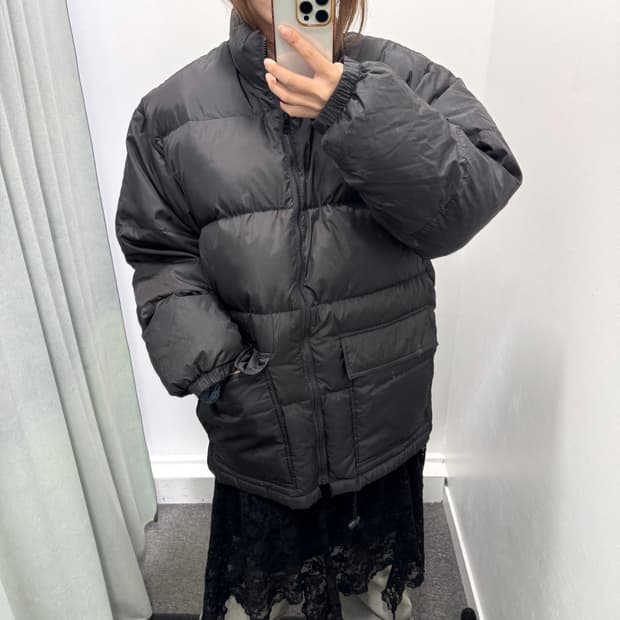 Prokeds 블랙 하프패딩