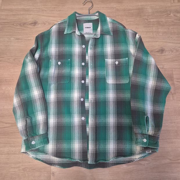 L) Bowwow 바우와우 플란넬 체크셔츠