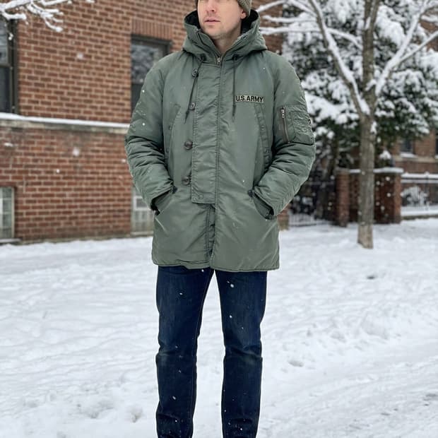 알파 인더스트리(Alpha Industries) 익스트림 콜드 웨더 파카