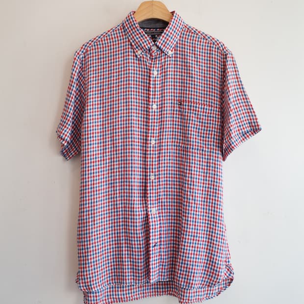 TOMMY HILFIGER 타미힐피거 린넨 셔츠 