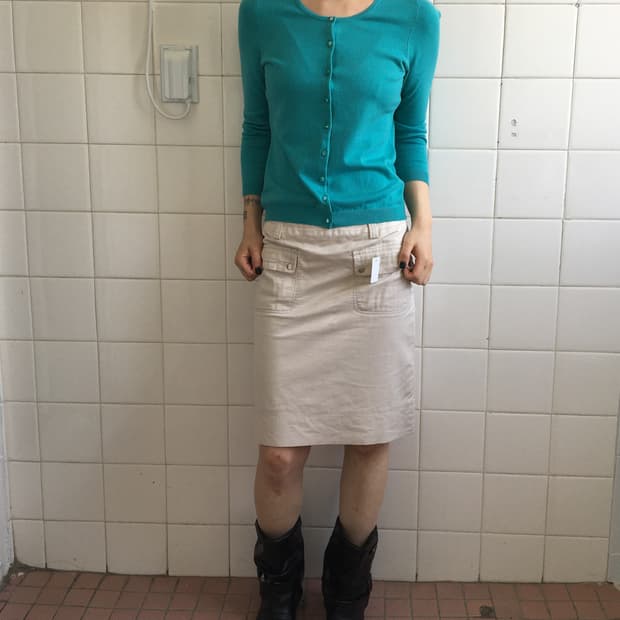 Knit cardigan