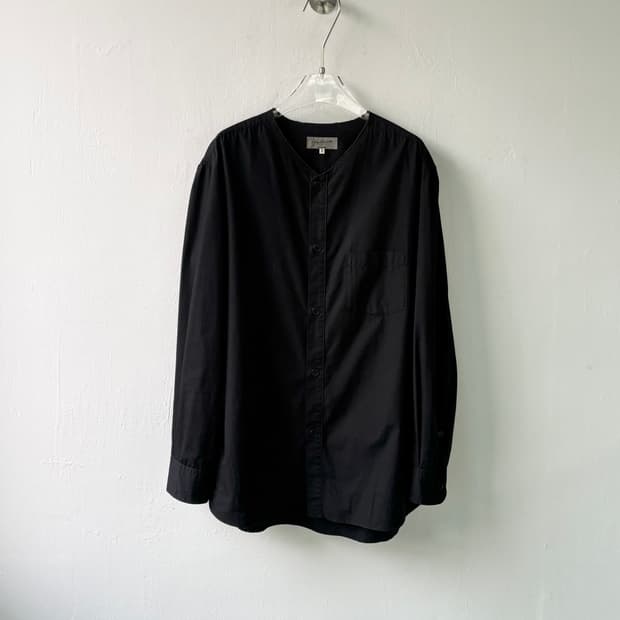 요지야마모토 뿌르옴므 컷아웃 셔츠 