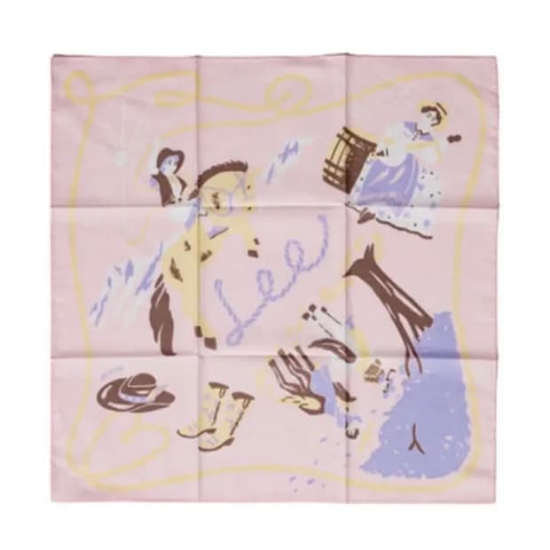 (OS) Lee 리재팬 X 미모에 일러스트 반다나